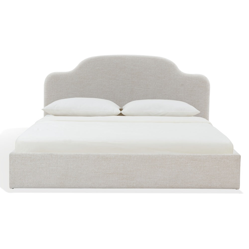 Safavieh - Marcelline Chenille Queen Bed / Taupe - SFV4889A-Q-2BX view 1