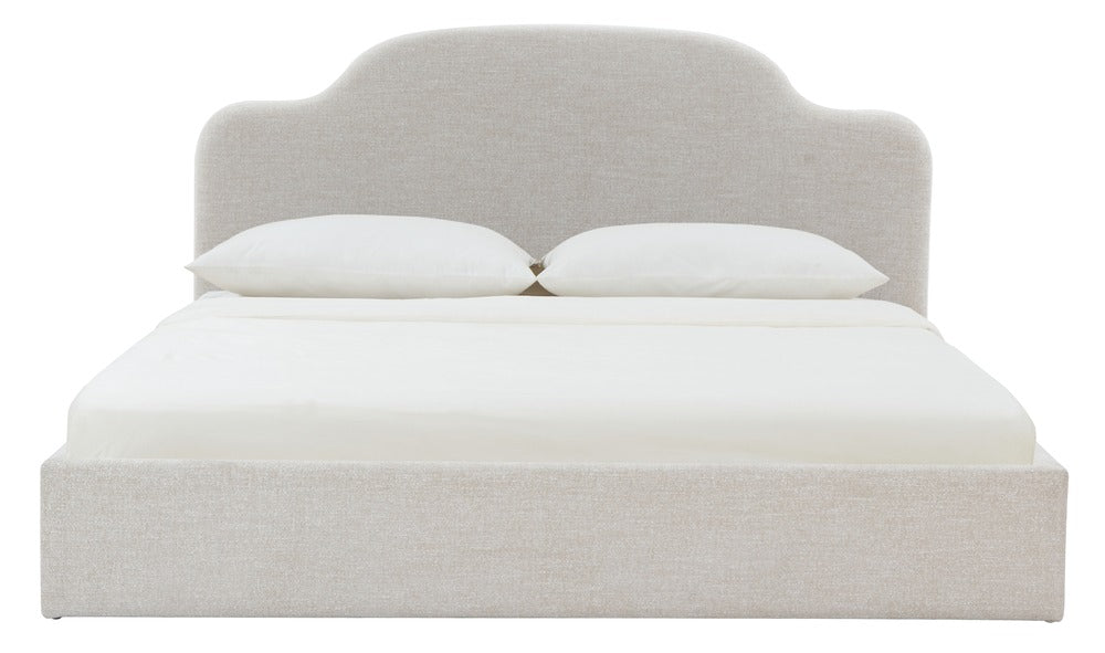 Safavieh - Marcelline Chenille Queen Bed / Taupe - SFV4889A-Q-2BX view 2