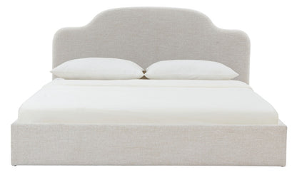 Safavieh - Marcelline Chenille Queen Bed / Taupe - SFV4889A-Q-2BX view 2