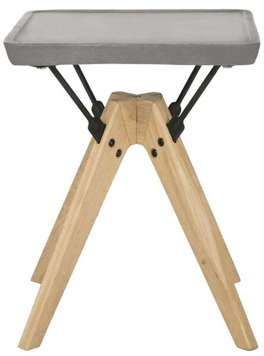 Safavieh - Marcio In/Outdoor Side Table - Dark Grey - VNN1024A veiw 1