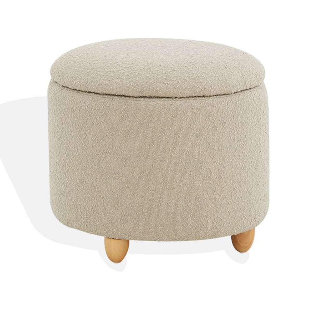Safavieh - Couture - Mariabella Storage Ottoman - Oatmeal - SFV4793C veiw 2