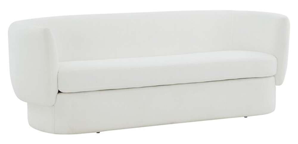 Safavieh - Couture - Mariano Curved Sofa - White - SFV4782A veiw 2