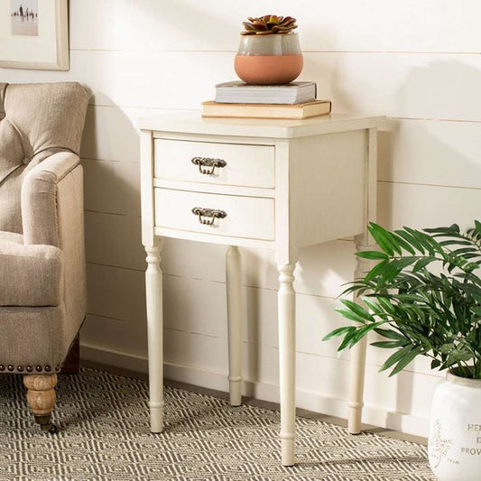 Safavieh - Marilyn End Table - White Birch - AMH6575A veiw 2