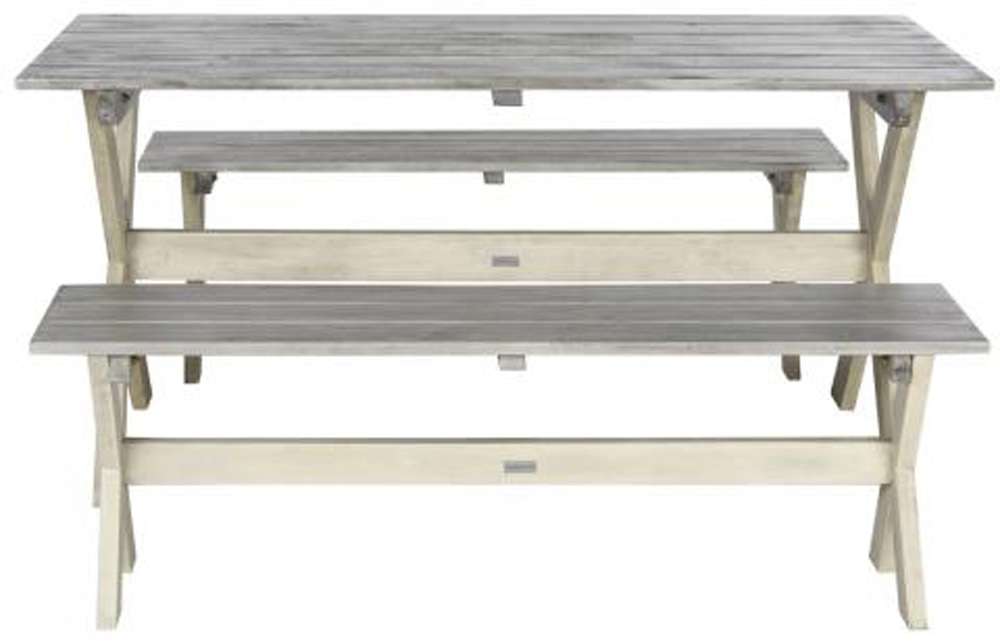 Safavieh - Marina 3 Piece Set - Grey - White - PAT7021A veiw 1