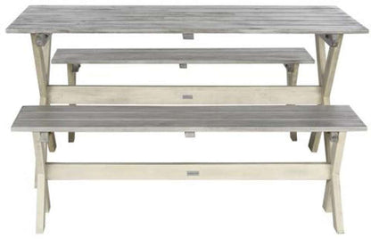 Safavieh - Marina 3 Piece Set - Grey - White - PAT7021A veiw 1