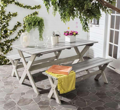 Safavieh - Marina 3 Piece Set - Grey - White - PAT7021A veiw 3