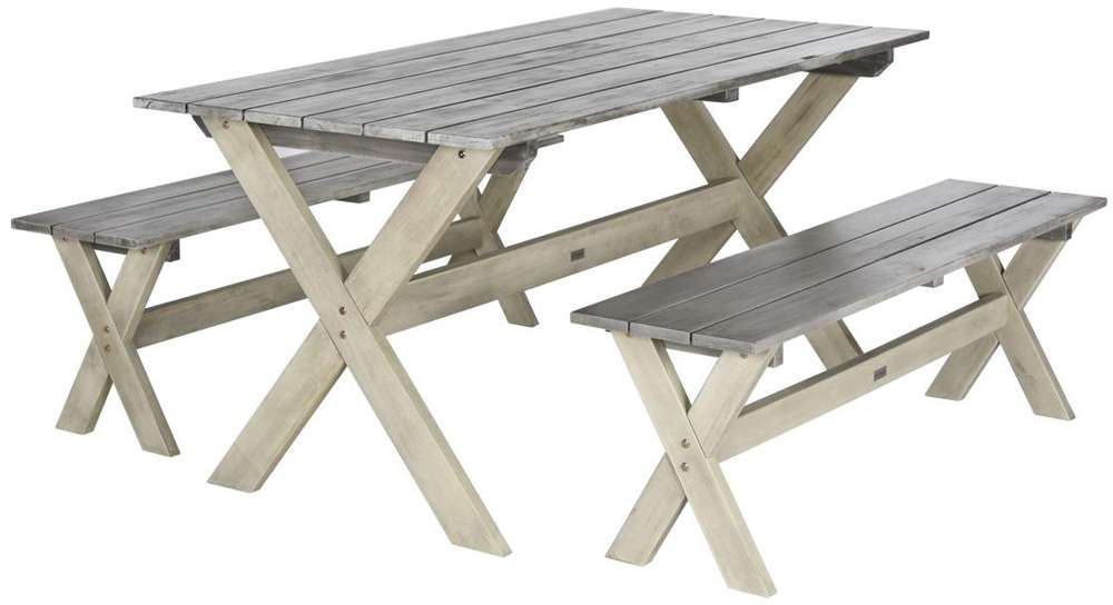 Safavieh - Marina 3 Piece Set - Grey - White - PAT7021A veiw 4