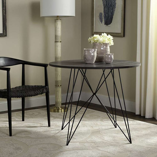 Safavieh - Marino Dinning Table - Dark Grey - FOX4260A veiw 2