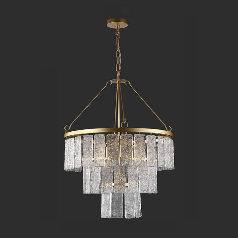Safavieh - Couture - Marjory 3 Tier Chandelier - Gold - CTL1015A veiw 1