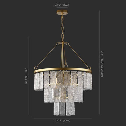 Safavieh - Couture - Marjory 3 Tier Chandelier - Gold - CTL1015A veiw 2