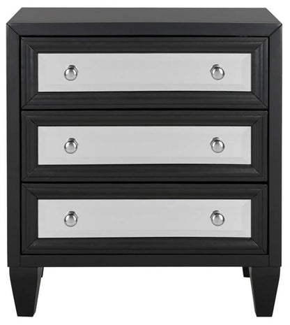 Safavieh - Marlon 3 Drawer Chest - Black - CHS9202A veiw 1