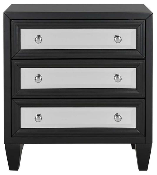 Safavieh - Marlon 3 Drawer Chest - Black - CHS9202A veiw 1