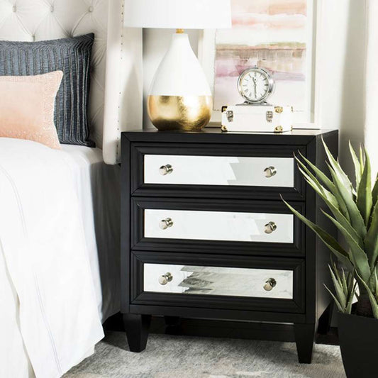 Safavieh - Marlon 3 Drawer Chest - Black - CHS9202A veiw 2