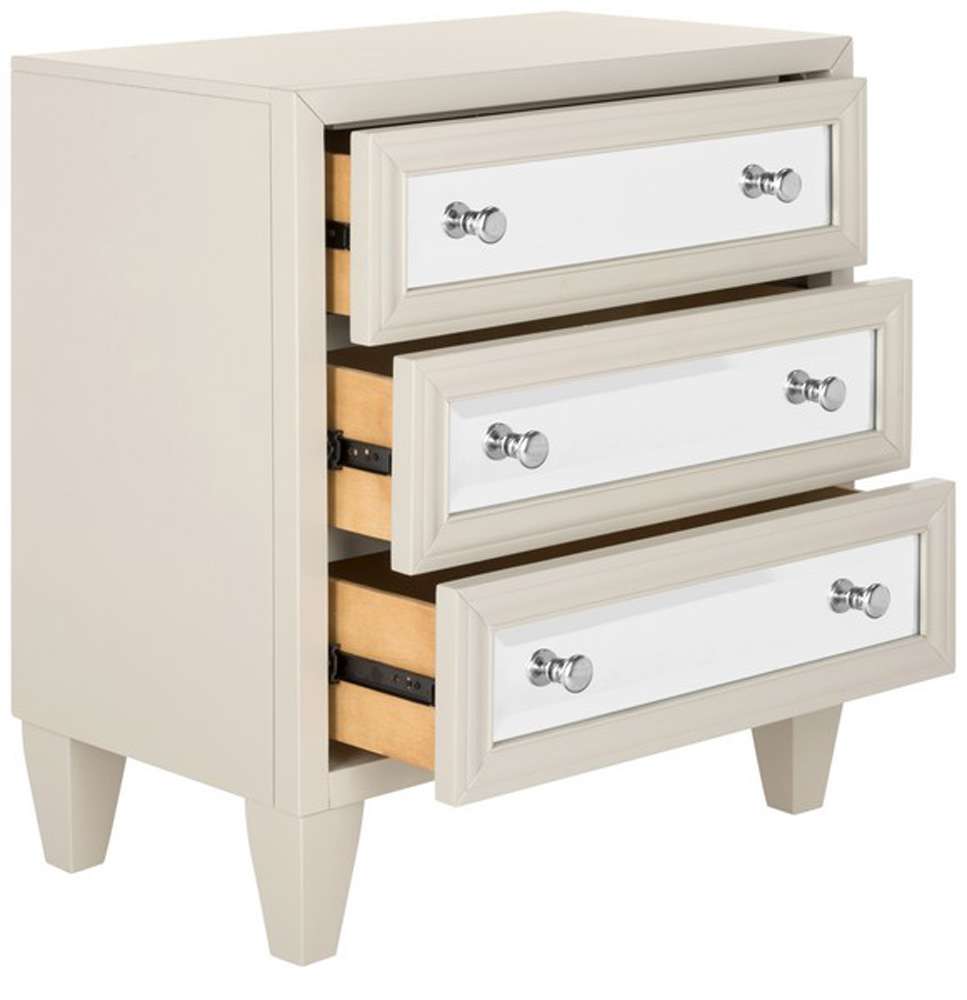 Safavieh - Marlon 3 Drawer Chest - Taupe - CHS9202B veiw 3