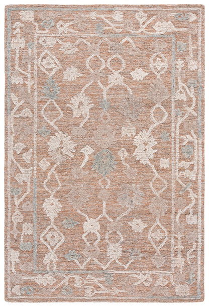 Safavieh - Marquee 601P Rust Ivory - 9" X 12" - MRQ601P-9 view 1