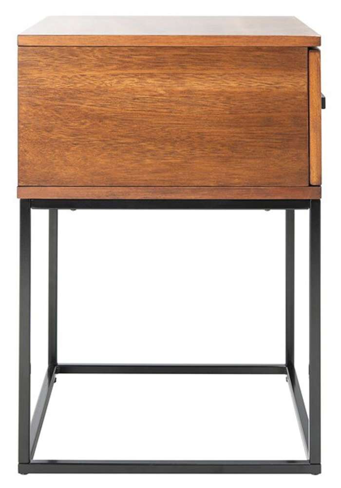 Safavieh - Marquise 2 Drawer Night Stand - Brown - NST5005A veiw 3