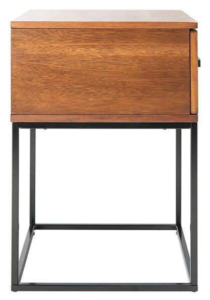 Safavieh - Marquise 2 Drawer Night Stand - Brown - NST5005A veiw 3