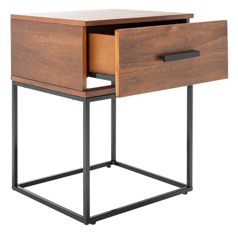 Safavieh - Marquise 2 Drawer Night Stand - Brown - NST5005A veiw 4