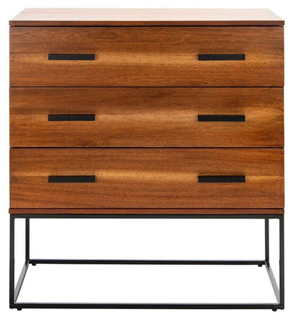 Safavieh - Marquise 3 Drawer Chest - Brown - CHS5002A veiw 1