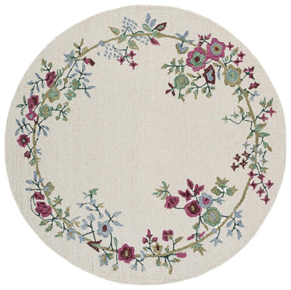 Safavieh - Martha Stewart 3540 Ivory Pink - 6" X 6" - MSR3540F-6R view 1