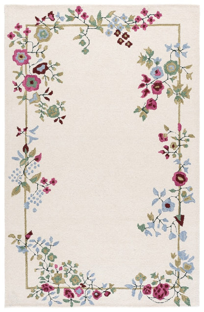 Safavieh - Martha Stewart 3540 Ivory Pink - 6" X 9" - MSR3540F-6 view 1
