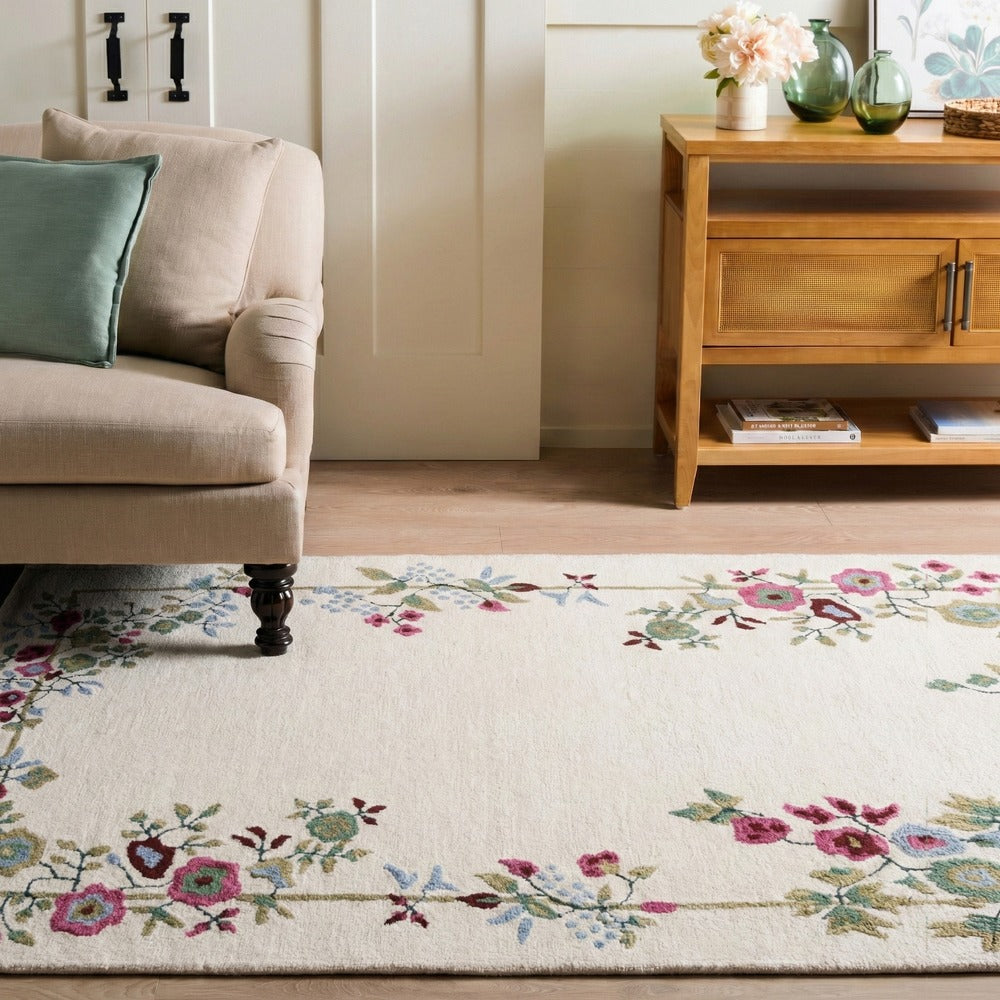 Safavieh - Martha Stewart 3540 Ivory Pink - 8" X 10" - MSR3540F-8 view 2