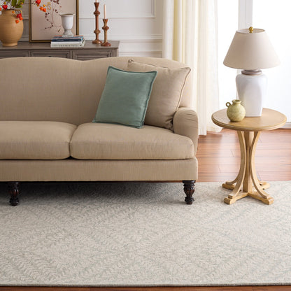 Safavieh - Martha Stewart 3552L Light Blue Ivory - 8" X 10" - MSR3552L-8 view 2