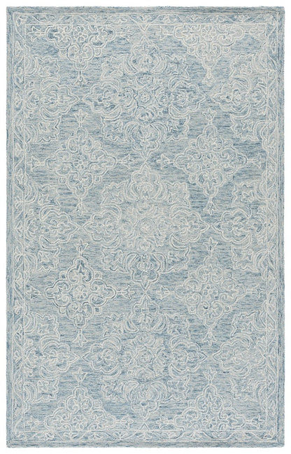 Safavieh - Martha Stewart 3859M Blue Ivory - 5" X 8" - MSR3859M-5 view 1