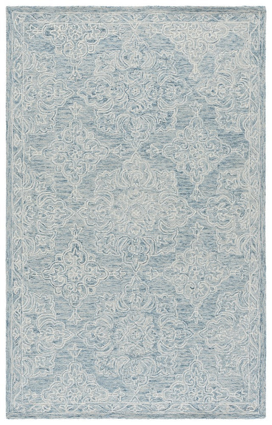 Safavieh - Martha Stewart 3859M Blue Ivory - 9" X 12" - MSR3859M-9 view 1