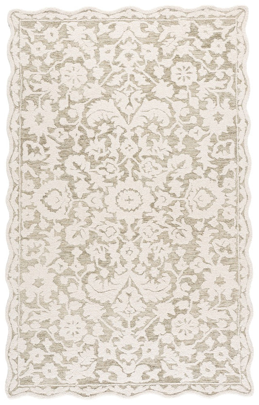 Safavieh - Martha Stewart 4980Y Green Ivory - 5" X 8" - MSR4980Y-5 view 1