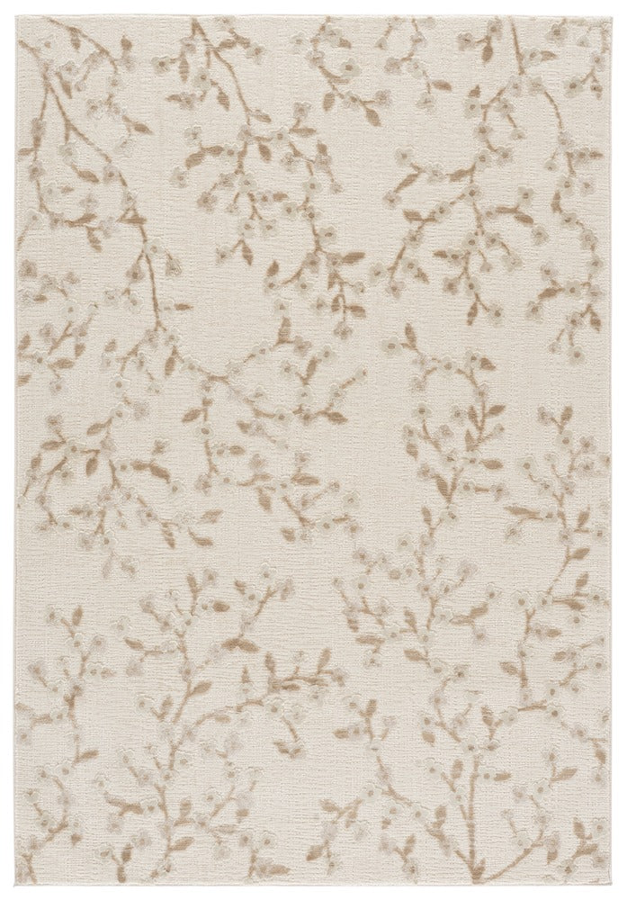 Safavieh - Martha Stewart Clarity 822E Ivory / Taupe - 5" X 7" - MSR822E-5 view 1