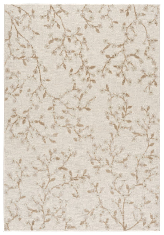 Safavieh - Martha Stewart Clarity 822E Ivory / Taupe - 5" X 7" - MSR822E-5 view 1