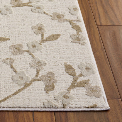 Safavieh - Martha Stewart Clarity 822E Ivory / Taupe - 5" X 7" - MSR822E-5 view 2