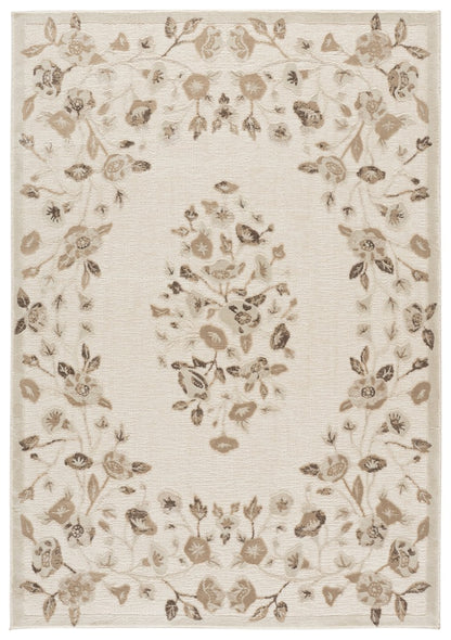 Safavieh - Martha Stewart Clarity 824E Ivory / Taupe - 5" X 7" - MSR824E-5 view 1