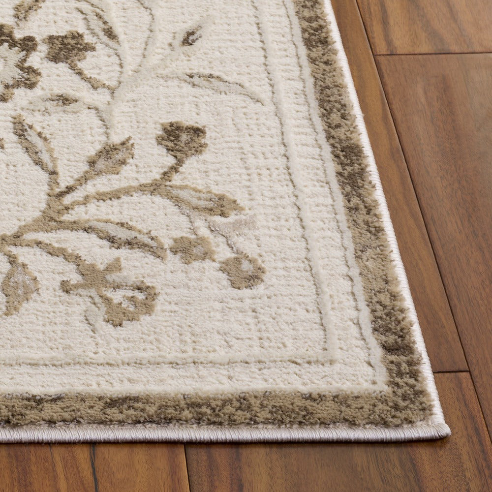 Safavieh - Martha Stewart Clarity 831E Ivory / Taupe - 5" X 7" - MSR831E-5 view 2
