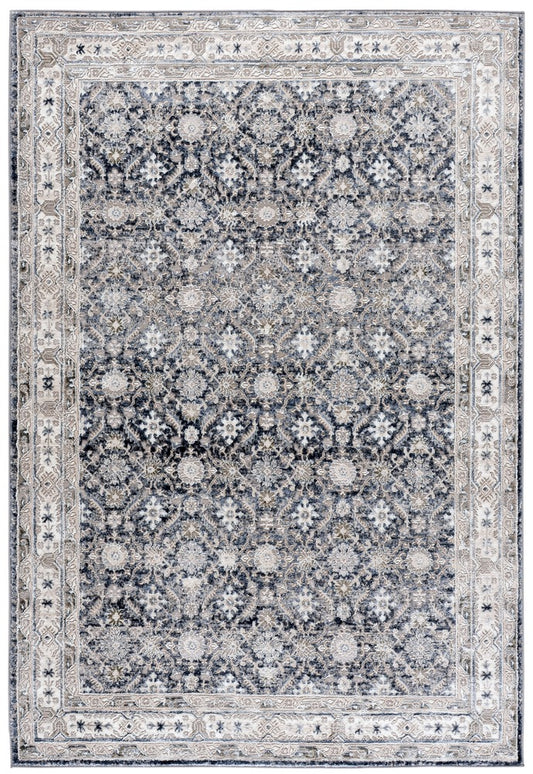Safavieh - Martha Stewart Liora 970A Ivory / Light Blue - 6" X 9" - MSR970A-6 view 1
