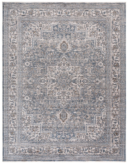 Safavieh - Martha Stewart Whitney 0630M Blue / Ivory - 8" X 10" - MSR0630M-8 view 1
