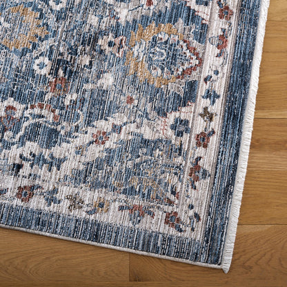 Safavieh - Martha Stewart Whitney 0632M Blue / Rust Gold - 8" X 10" - MSR0632M-8 view 3