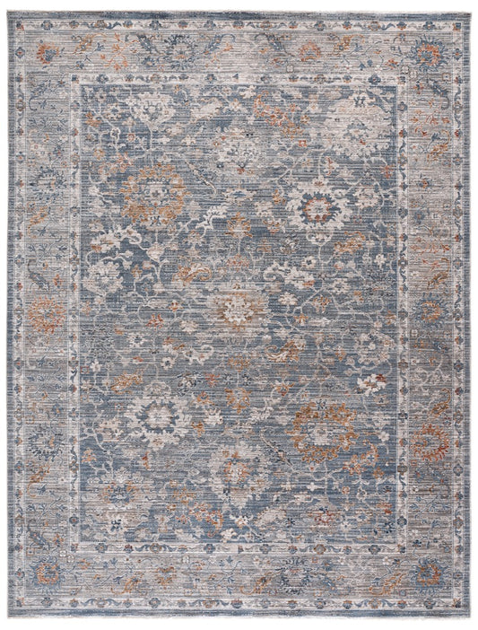 Safavieh - Martha Stewart Whitney 0636M Blue / Grey Gold - 8" X 10" - MSR0636M-8 view 1