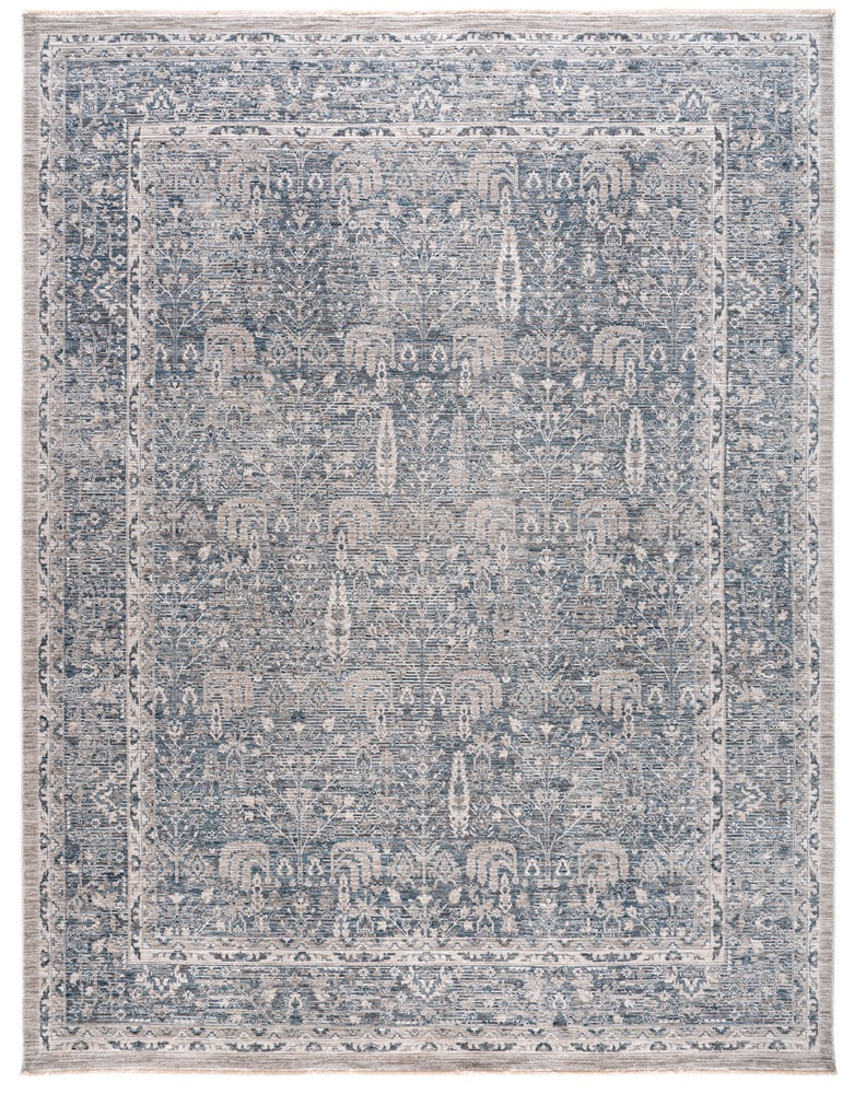 Safavieh - Martha Stewart Whitney 0644M Blue / Grey - 8" X 10" - MSR0644M-8 view 1