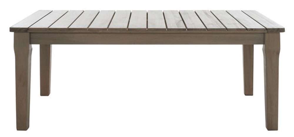 Safavieh - Couture - Martinique Patio Coffee Table - Light Grey - CPT1014B veiw 1