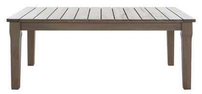 Safavieh - Couture - Martinique Patio Coffee Table - Light Grey - CPT1014B veiw 1