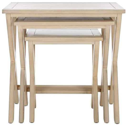 Safavieh - Maryann Tray Tables - White Birch - AMH6573A veiw 1