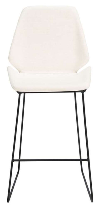 Safavieh - Masami Counter Stool - White - Black - BST3006F veiw 1