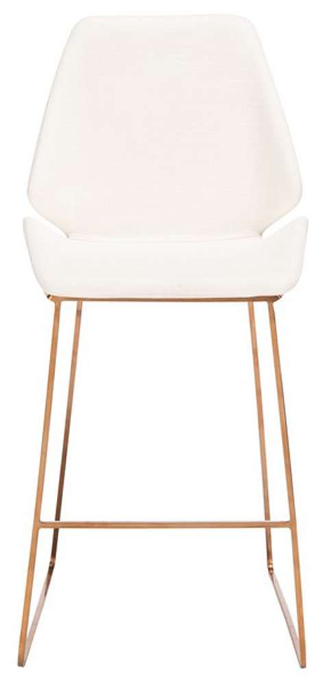 Safavieh - Masami Counter Stool - White - Gold - BST3006C veiw 1
