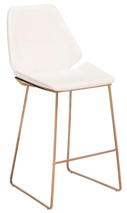 Safavieh - Masami Counter Stool - White - Gold - BST3006C veiw 3