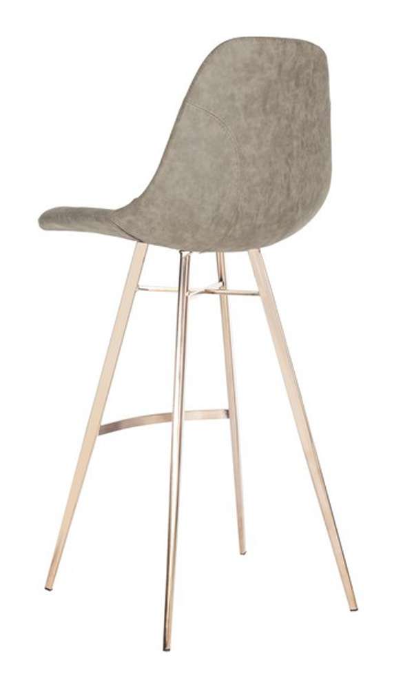 Safavieh - Mathison Barstool - Taupe - Copper - FOX3011B veiw 1