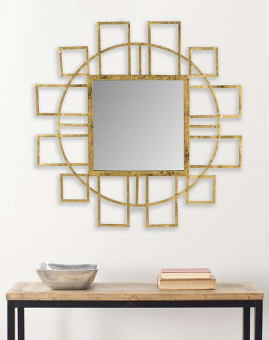 Safavieh - Matrix Mirror - Gold - MIR4084A veiw 1