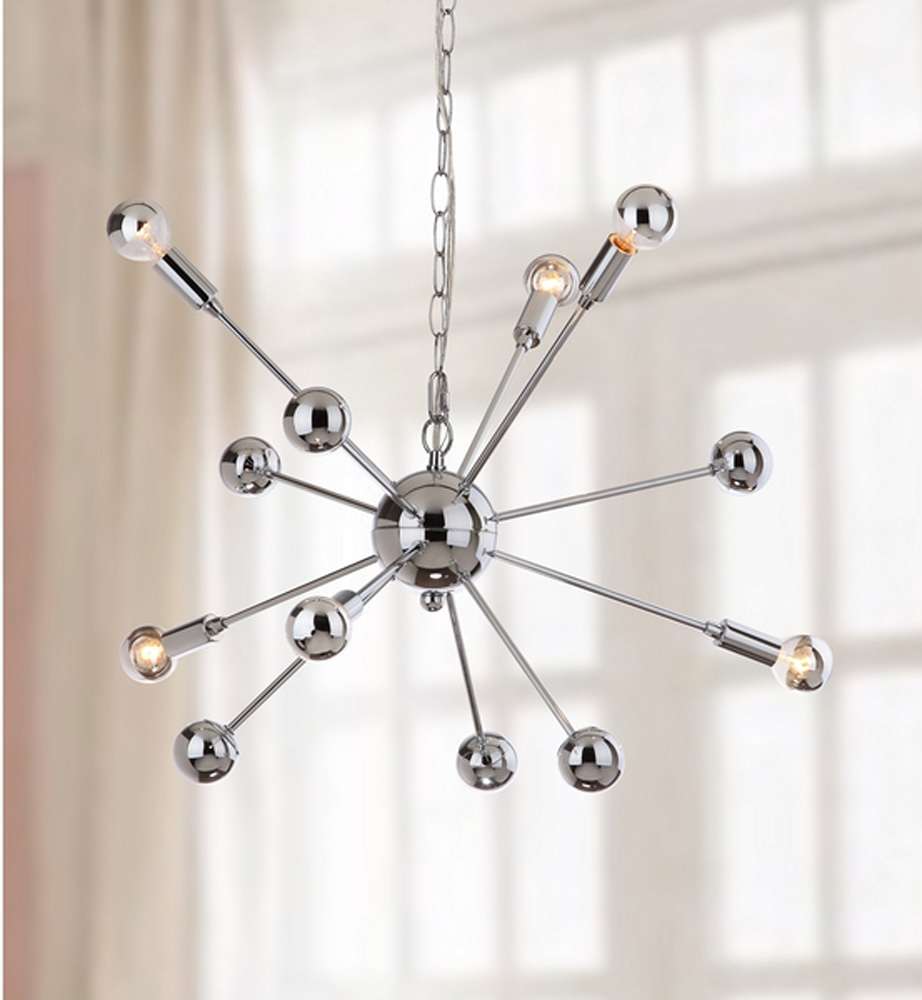 Safavieh - Matrix Sputnik Pendant Lamp - Chrome - LIT4494A veiw 1