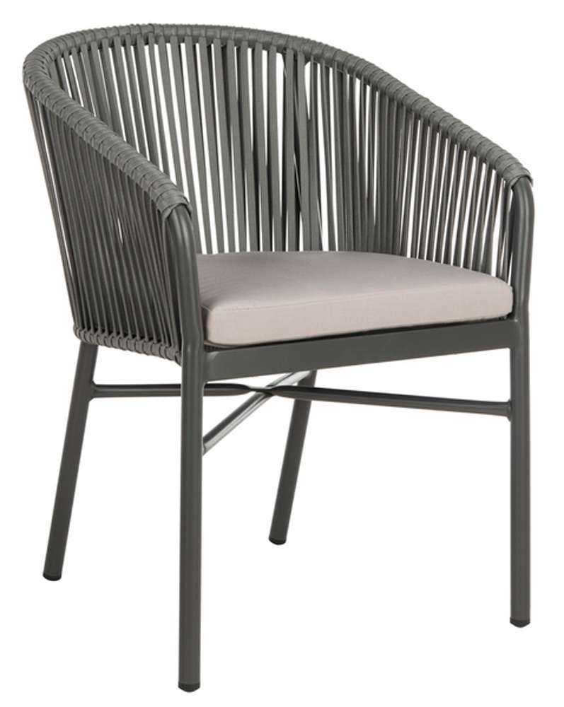 Safavieh - Matteo Rope Chair - Grey  (Set of 2) - PAT4022A-SET2 veiw 3